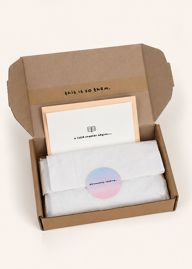 Baby Gift Set - 1 x Personality Tee with Message Card