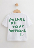 Little Button Pusher Graphic T-shirt