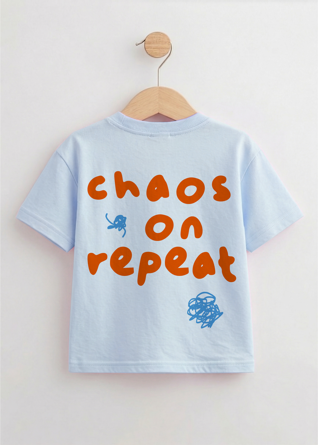 Little Wild One Graphic T-shirt (Blue)