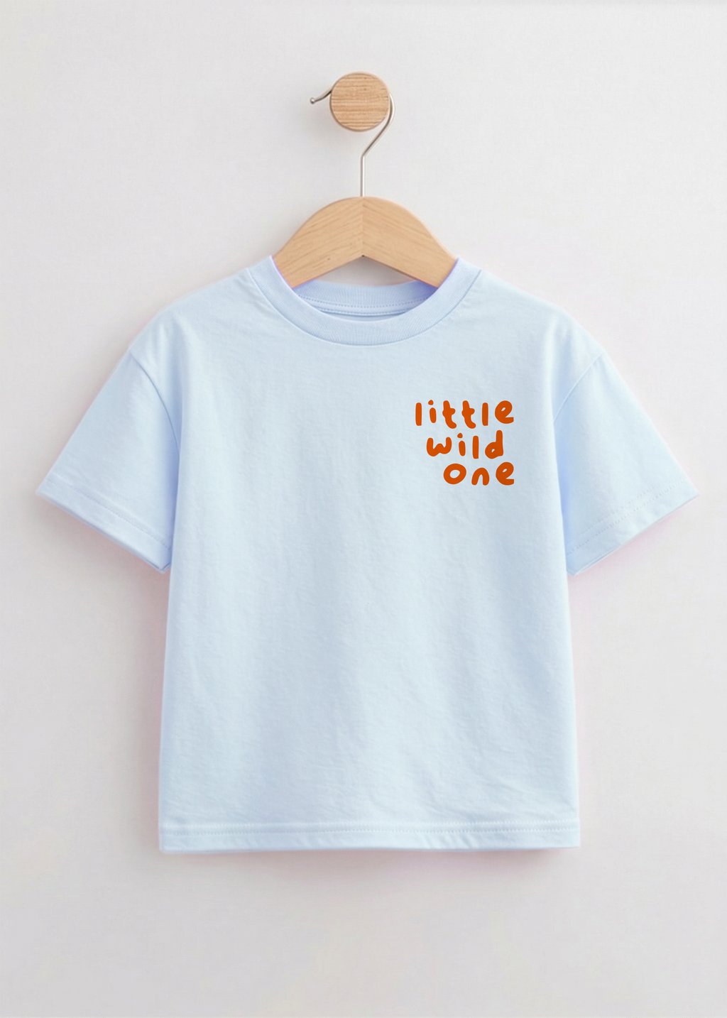 Little Wild One Graphic T-shirt (Blue)